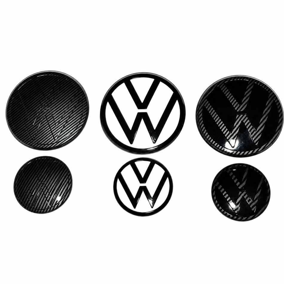 VW Virtus Replacement Logo Set | Front & Rear