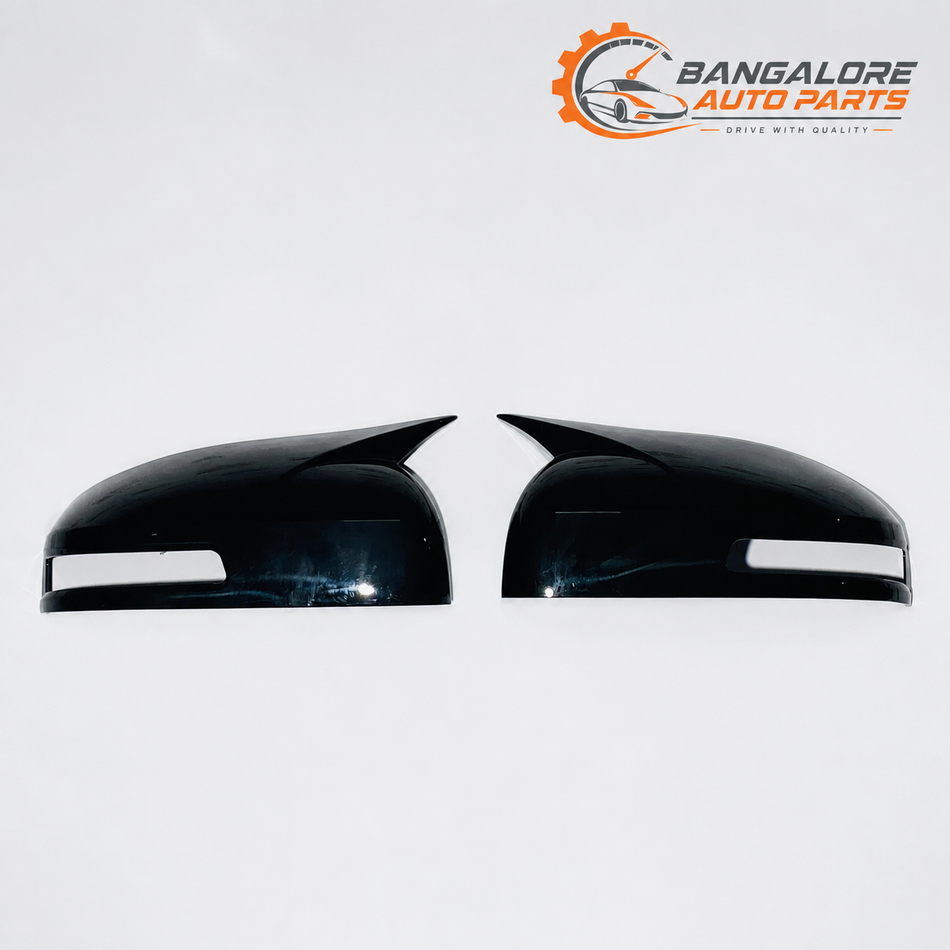 Swift Type-2 Batman Style Mirror Cover | Premium Gloss Black Finish Fits for 2011–2017