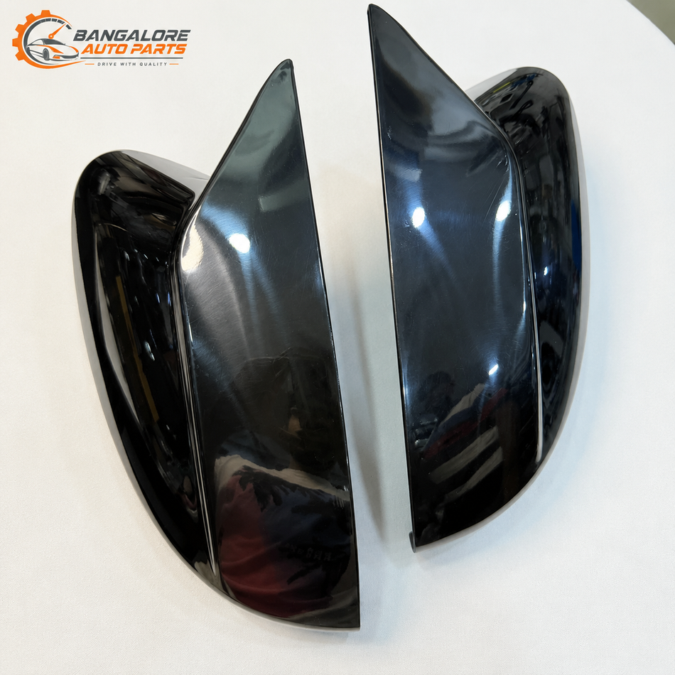 Batman Style Mirror Cover Fits For Tata Punch/Nexon/Tiago/Tigor | Aftermarket ABS Mirror Covers