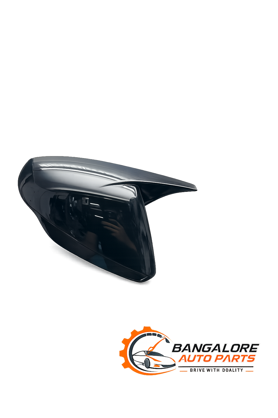 Mahindra XUV 700 Batman Style Mirror Cover | premium Gloss Black Finish (2021-Onwards)