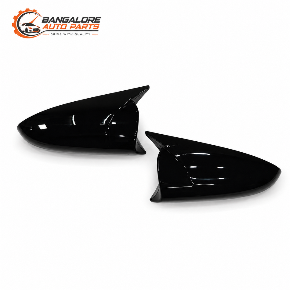 Hyundai i20 Batman Style Mirror Covers | Premium Gloss Black Finish Fits (2020–2025) Models