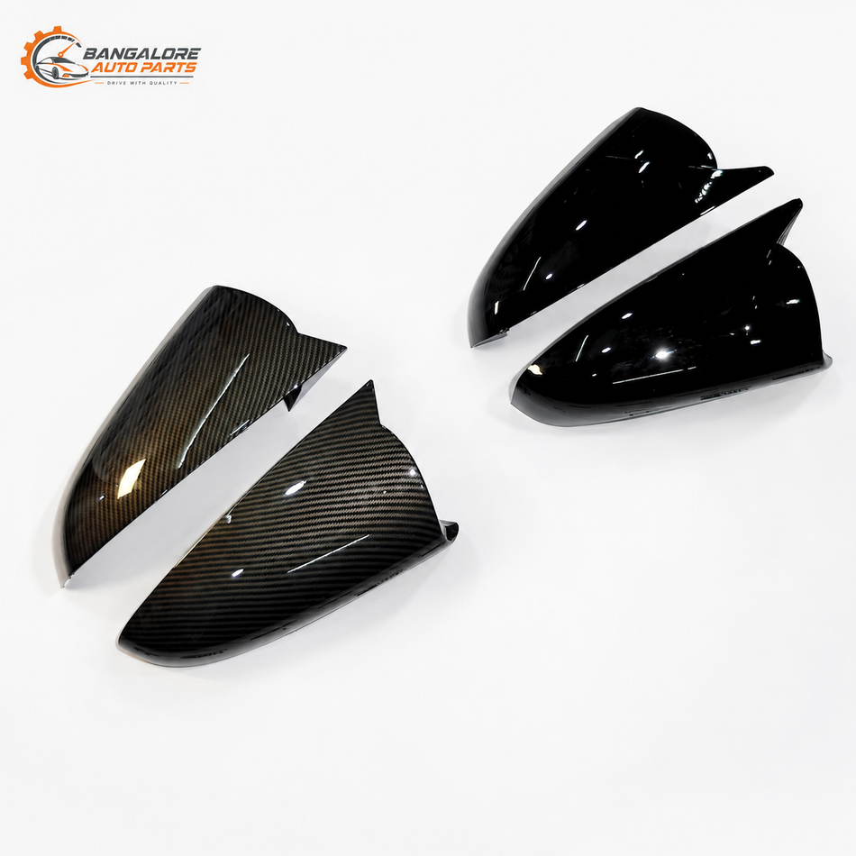 Hyundai i20 Batman Style Mirror Covers | Premium Gloss Black Finish Fits (2020–2025) Models