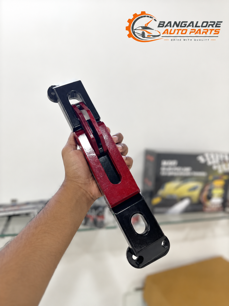 Mahindra Thar / Thar Roxx - Proman Heavy Duty Door Hinges - Red & Black (Set of 2 Door Hinges)