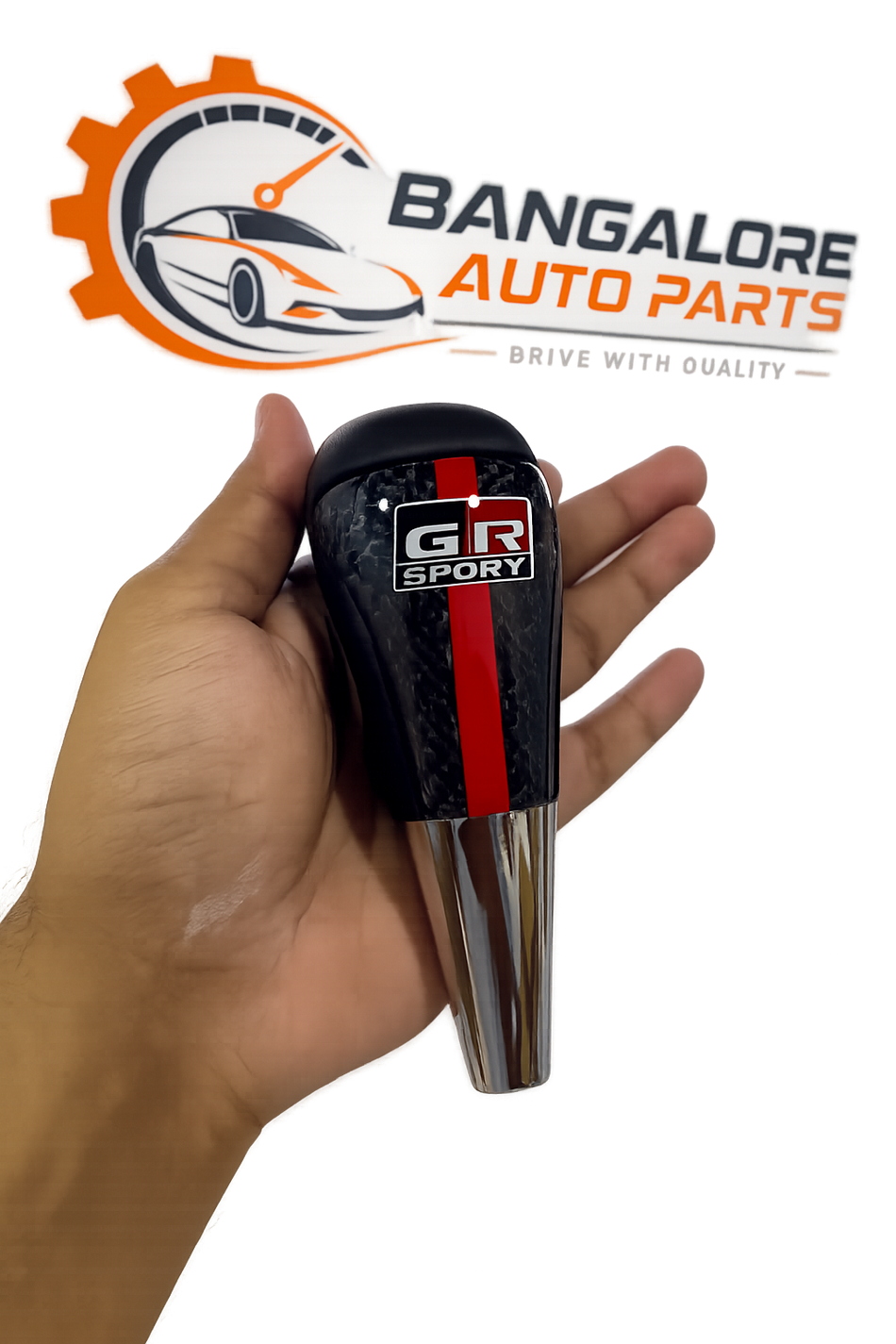 Toyota Fortuner Real & Copy Carbon GR Gear Knob