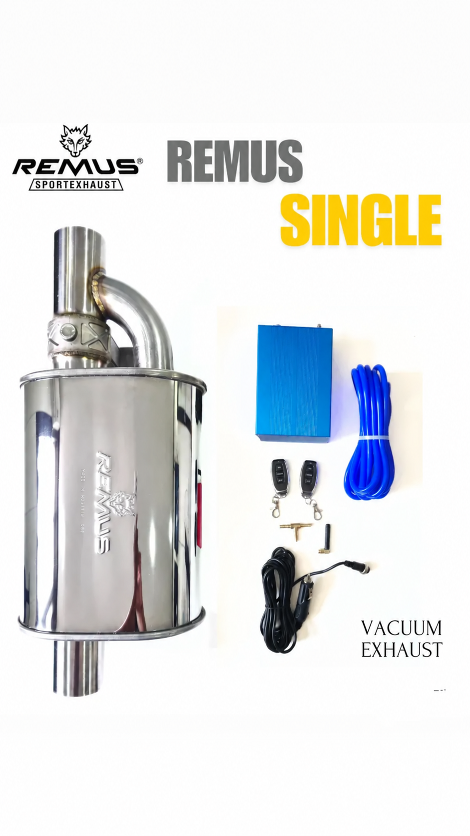 Single Tip Valvetronic Exhaust