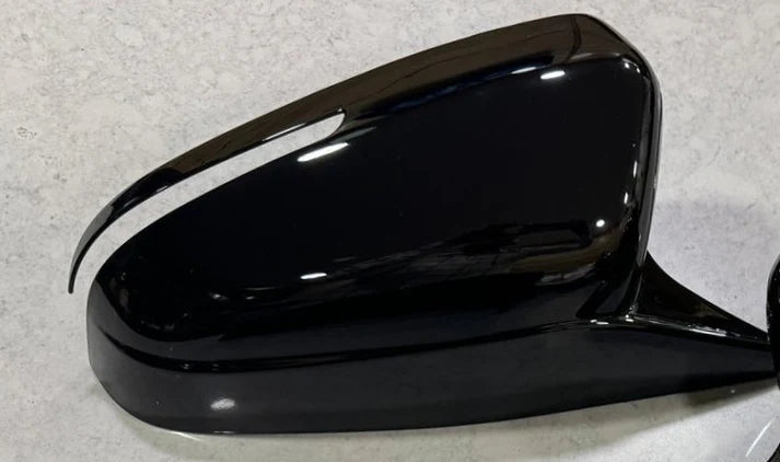 Hyundai Verna Batman Style Mirror Covers | Premium Gloss Black Finish Fits For (2017–2022)